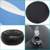 Sunnydaze Outdoor All-Weather, Water-Resistant Inflatable Blow-Up Ottoman Pouf - Beach-Bound Stripe - 4 of 4