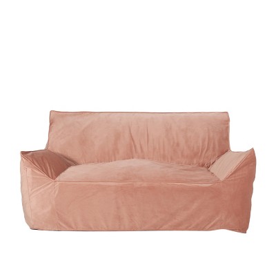 OUTSUPPLY 2-Seater Oversized Bean Bag Chair with Armrests, Removable Washable Cover, Modern Lounge Seat