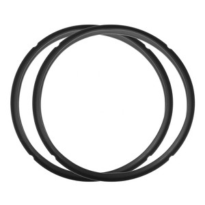 Unique Bargains Cooker Replacement Parts Silicone Sealing Rings for Pressure Pot 2 Pcs - 1 of 4
