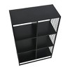 Household Essentials Trellis Open Storage Bookshelf with Cube Compartments - 4 of 4