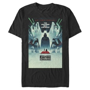 Men's Star Wars 40th Anniversary Saga Poster T-Shirt - 1 of 4