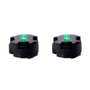 Bandai Hobby - CS Support Parts- 2 Led Unit Set (Green) (Box of 12) - 1 of 3