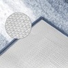 Unique Bargains Non-Slip Absorbent Soft Plush Shaggy Bath Mats 2 Pcs - 4 of 4