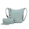 MKF Collection Lux Vegan Leather Women’s Hobo Bag with Wallet by Mia K - 2 of 4