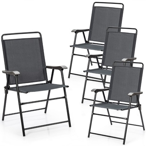 Sling folding best sale patio chair target