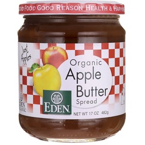 Eden Foods Apple Butter Spread Organic 17 oz Jar. - 1 of 2