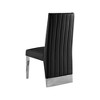 Meridian Furniture,Porsha Vegan Leather Dining Chair, Set of 2 - 2 of 4