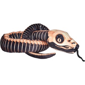 Wild Republic Plush Snake  Skeleton Stuffed Animal, 54 Inches - 1 of 1