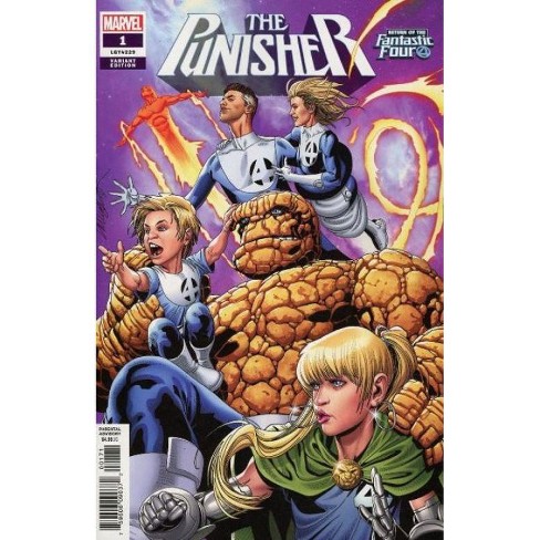 Marvel The Punisher 1 Comic Book Return Of Fantastic Four Variant