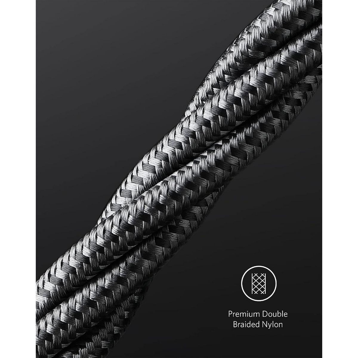 Anker USB C to USB C Cable, 100W Fast Charging(2-Pack,3.3ft, Black) | For iPhone 17 Series, MacBook Pro 2020, Pixel, & More (Not for Video Output) - thumbnail 6