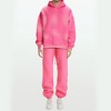 Attraco 2025 Autumn and Winter Women's Spray-dyed Hooded Sweatshirt High Street Trend Oversize Loose Hoodies - 3 of 4