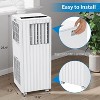 8,000 BTU Portable AC - 3-in-1 Cool/Dehumidify/Fan for 300SqFt, Remote, 24H Timer & Sleep Mode - 2 of 4