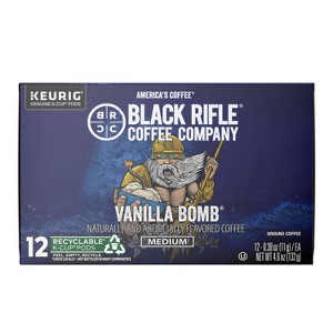 Black Rifle Coffee Company Vanilla Bomb Medium Roast Coffee Pods - 12ct - 1 of 3