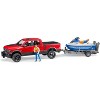 Bruder Ram 2500 Power Wagon with Trailer and Personal Water Craft with Driver - 4 of 4
