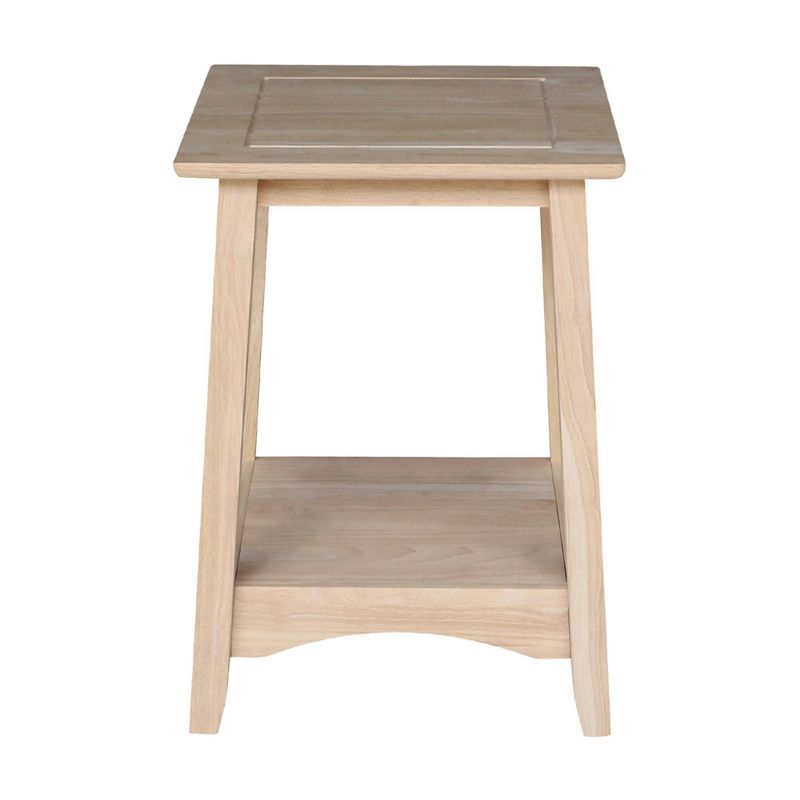 Bombay Tall End Table Unfinished - International Concepts, 4 of 8