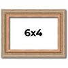 PosterPalooza | Photo Size Deco Brown Picture Frame - UV Acrylic, Foam Board Backing, Hanging Hardware - 2 of 4