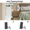 4 Drawer Dresser with Charging Station and LED Lights, Modern Chest of Drawers with Power Outlet - 3 of 4