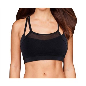 Women's Mesh Overlay Vice Low Impact Sports Bra - TLF Apparel - 1 of 3