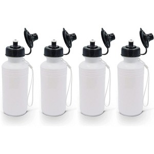 4E's Novelty 4-Pack 18oz Bulk Water Bottles – BPA-Free Reusable for Kids & Adults - 1 of 4