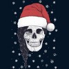 Men's Design By Humans Christmas skull By kodamorkovkart Tank Top - 2 of 3