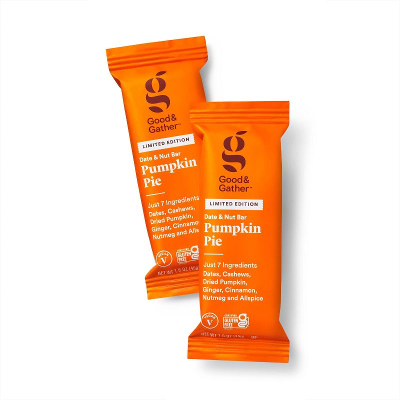 Pumpkin Pie Date and Nut Bar - 5ct - Good &#38; Gather&#8482;, 3 of 6