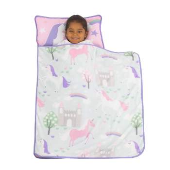 Toddler Everything Kids' Unicorn Nap Mat with Pillow and Blanket