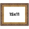 PosterPalooza | Museum Gold Picture Frame - UV Acrylic, Backing Board, Hanging Hardware Included - 2 of 4