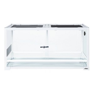 OiiBO 40 Gallon Reptile Glass Terrarium, Double Hinge Door with Screen Ventilation Reptile Terrarium 36" x 18" x 18" - 1 of 4
