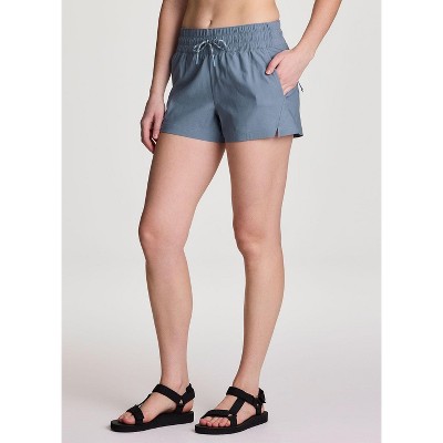 Avalanche Women's Quick Drying Hiking Short Stretch Twill Woven Walking Shorts with Zipper Pockets