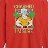 Boys' - SpongeBob Squarepants - Charmed I'm Sure Long Sleeve Graphic T-Shirt - 2 of 4