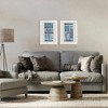 Stupell Industries Contrasting Linear Dashes 2pc Framed Print Under Glass Set - 2 of 4