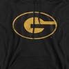 Men's Grambling State University Distressed Primary Logo Pull-Over Hoodie - 2 of 4