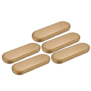 Unique Bargains Metal Tinplate Portable Storage Tin Box Containers 5 Pcs - 1 of 4