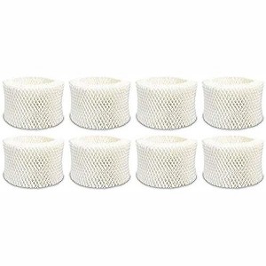 Nispira Humidifier Wick Filter Replacement Compatible with Holmes Type C Filter HWF65 HWF65PDQ-U. Fits HM1865, HM1895, SCM1866, SCM1895, 8 Filters - 1 of 1