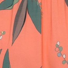 coral printed