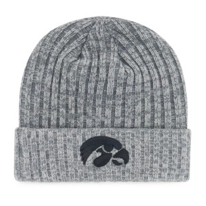 NCAA Iowa Hawkeyes Frosty Cuffed Knit Beanie - 1 of 2