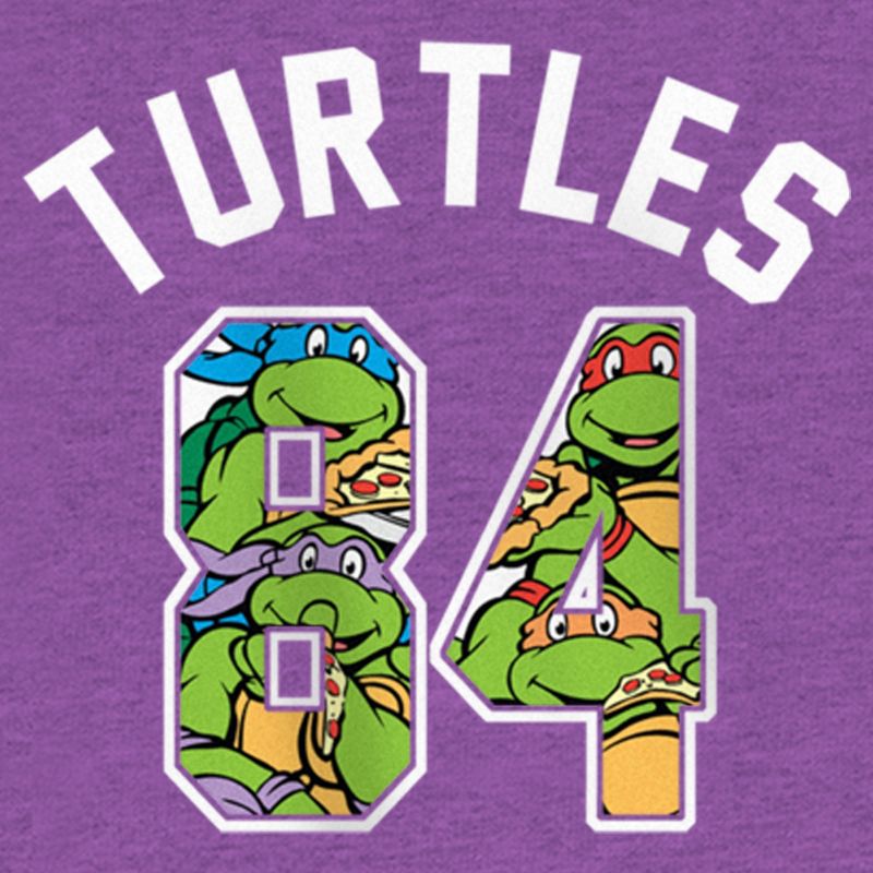 Girl's Teenage Mutant Ninja Turtles 84 Turtles T-Shirt, 2 of 5