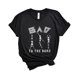 Simply Sage Market Women's Bad To The Bone Short Sleeve Graphic Tee - 1 of 4