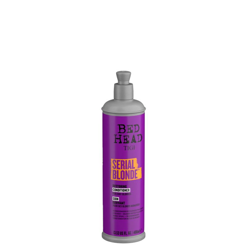Bed Head by TIGI Serial Blonde Conditioner for Damaged Blonde Hair 13.53 fl oz (Pack of 2), 3 of 5