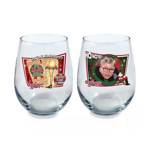 A Christmas Story Glass & Ice Cube Tray Gift Set - New