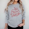 Simply Sage Market Women's Graphic Sweatshirt Only The Brave Teach - 2 of 4