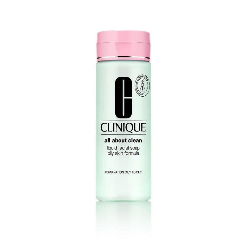 Clinique All About Clean Liquid Facial Soap - Oily - 6.7oz - Ulta Beauty, 1 of 8