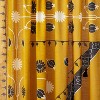 2pk Light Filtering Doorway Embroidery Window Curtain Panels Gold - Opalhouse™ designed with Jungalow™ - 4 of 4