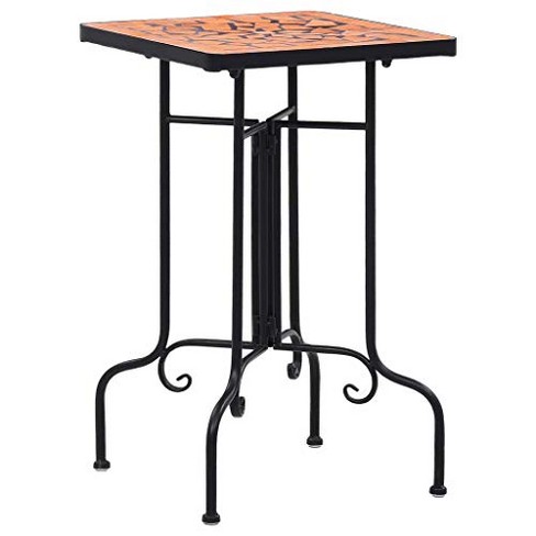 vidaXL Mosaic Side Table, Terracotta, Ceramic - image 1 of 4