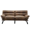 NicBex Couches for Living Room 70.08" Multi-Functional Adjustable Sofa Bed Upholstered 2-seater Sofa Sleeper Sofa with Metal Feet - 2 of 4