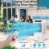 3000CFM Swamp Cooler, Evaporative Air Cooler with Remote Control and 12H Timer, 4 Ice Packs, 3 Modes & Wind Speeds for Outdoor Indoor Use, 10.3 Gallon - 3 of 4