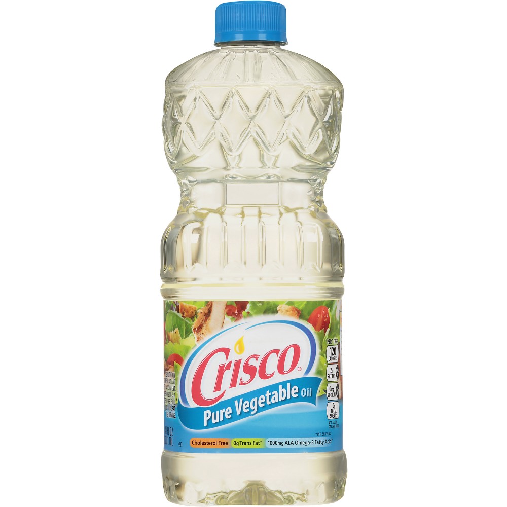 Crisco Vegetable Oil - 40 fl oz, Case Pack of 9.