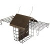 JCS Wildlife Metal House Double Suet Cage - 3 of 3