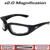 Global Vision Eyewear Kickback Z 24 Bifocal Photochromic Safety Motorcycle Glasses - 4 of 4