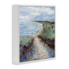 Stupell Industries Cloudy Ocean Coast Painting, 24" x 24" - 3 of 4